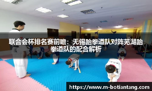 联合会杯排名赛前瞻：无锡跆拳道队对阵芜湖跆拳道队的配合解析